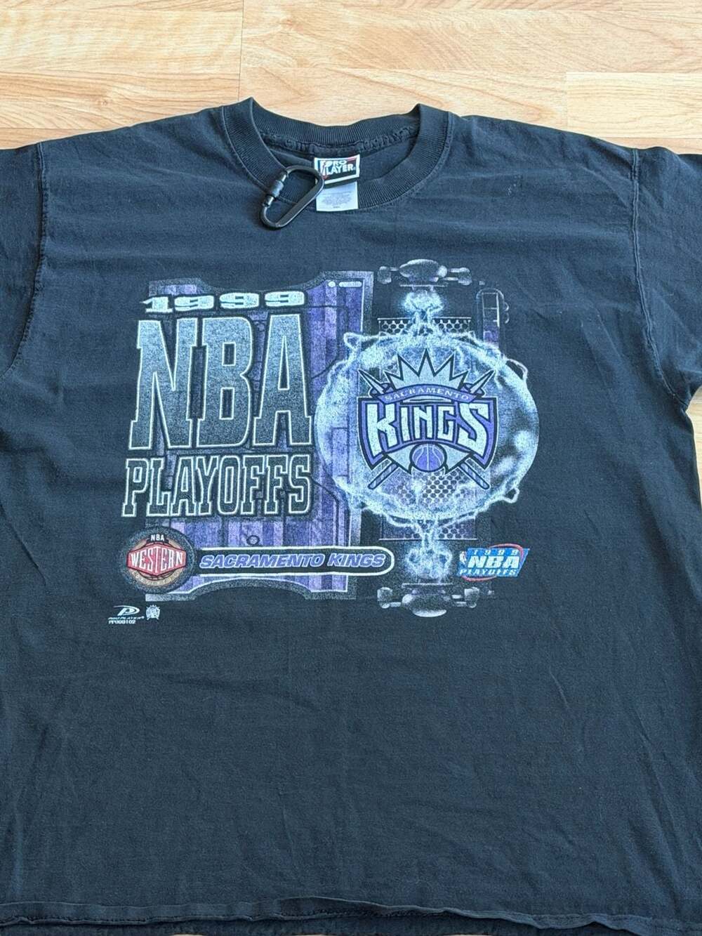 1999 Pro Player Sacramento Kings NBA Playoffs T-Shirt